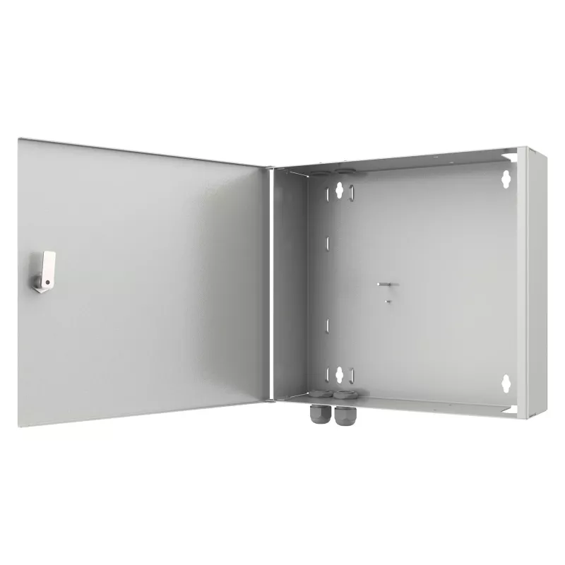 EFB Mini Armadio a parete 5 moduli 290x320x88mm, Grigio chiaro (RAL 7035), IP30, con serratura