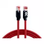 EFB cavo patch RJ45 Cat.6A S/FTP PUR Draka UC900 TM21 rosso 0,5m