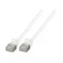 EFB cavo patch RJ45 Cat.6A U/FTP TPE 4mm Ultraflex bianco 0,25m