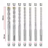 Einhell 265510 set punte per martello SDS-plus, 7 pezzi, Ø 6-14 mm, 160 mm