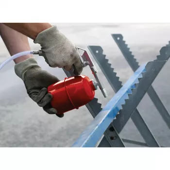 Einhell 4132776 set utensili ad aria compressa 5 pezzi con pistola soffiante, gonfiatore pneumatico, pistola a spruzzo, pistola per sottoscocca e tubo a spirale 4m