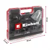 Einhell 708135 XL-PLUS-CASE set accessori per utensili multifunzione BiM HSS, 10 pezzi