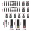 Einhell Impact Bit and Socket Set 1/2 inch 32 pezzi in XL Case