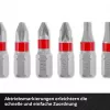 Einhell Karabiner Impact Set di bit a impatto 10 pezzi 1/4