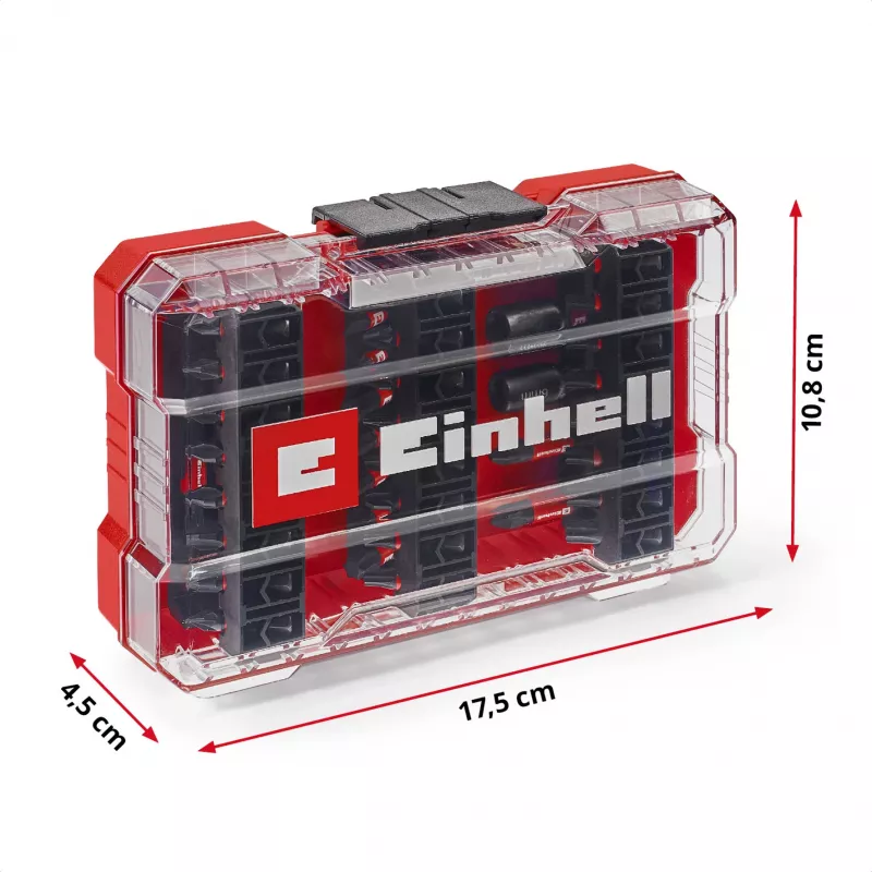 EINHELL-KWB Set di punte a impatto in M-CASE, 39 pezzi (con bussole)