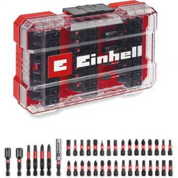 EINHELL-KWB Set di punte a impatto in M-CASE, 39 pezzi (con bussole)