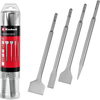 EINHELL-KWB Set di scalpelli SDS-plus 250 mm, 4 pezzi
