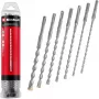 EINHELL-KWB Set di punte per martello SDS-plus, Ø 6-14 mm (7 pezzi, 210 mm)