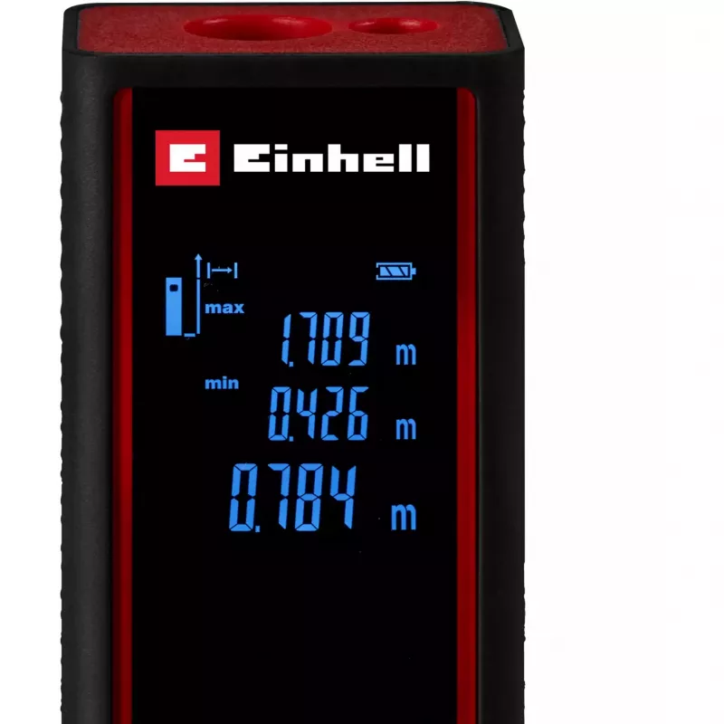 EINHELL Telemetro laser TC-LD 30 R (nero/rosso, 5 cm - 30 m)