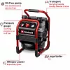 EINHELL Power X-Change compressore a batteria SILENZZO 18/160, 18V (rosso/nero, senza batteria e caricabatterie)