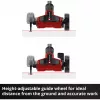 EINHELL Power X-Change Pulitore per fughe a batteria GE-CC 18/110 Li E-Solo, 18V (rosso/nero, senza batteria e caricabatterie)