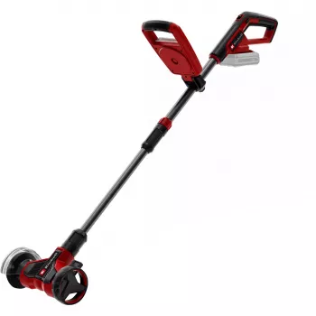 EINHELL Power X-Change Pulitore per fughe a batteria GE-CC 18/110 Li E-Solo, 18V (rosso/nero, senza batteria e caricabatterie)