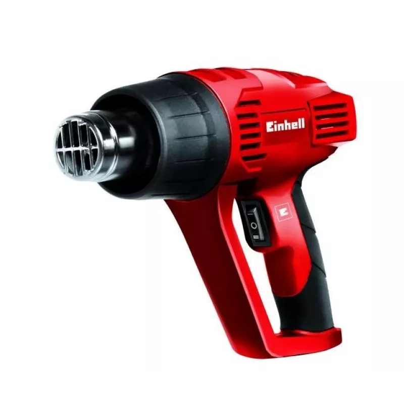 Einhell TC-HA 2000/1 Pistola ad aria calda 2000 W 550°C 500 l/min con 4 ugelli e raschietto rossa