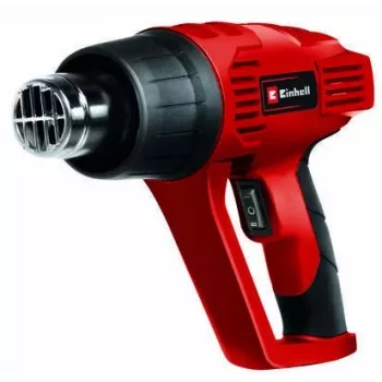 Einhell TC-HA 2000/1 Pistola ad aria calda 2000 W 550°C 500 l/min con 4 ugelli e raschietto rossa
