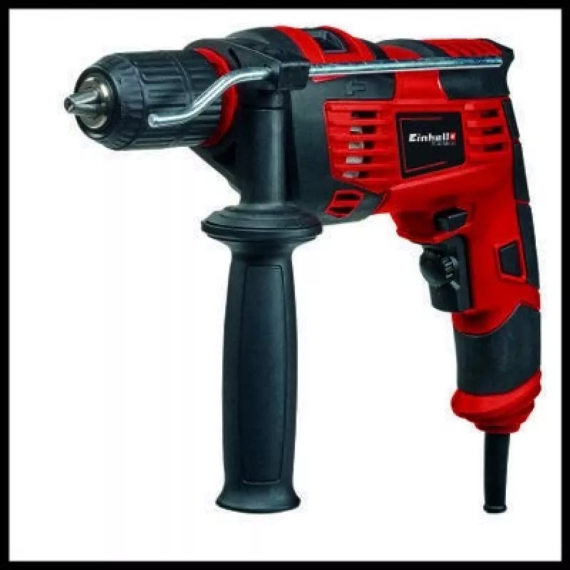 Einhell TC-ID 720/1 E trapano a percussione 720 W 2800 giri/min mandrino autoserrante nero/rosso