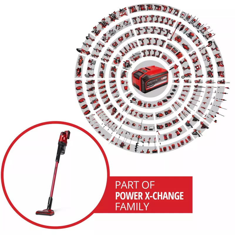 Einhell TE-SV 18 Li 2347187 Aspirapolvere a batteria 18 V con batteria e caricabatterie