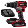 Einhell TP-CD 18/70 Li-i BL set trapano avvitatore a percussione a batteria, 18V brushless, 70 Nm, 2x2,0Ah