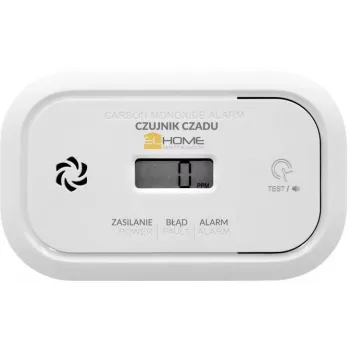 EL-HOME CD-17A2v2300/B rilevatore di monossido di carbonio con display LCD e alimentazione di emergenza 9V