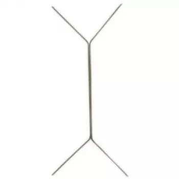 ELBA linguetta a doppio fermo, metallo laccato color ottone, 160 mm 09802
