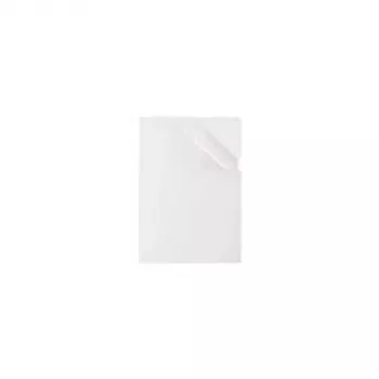 ELBA Standard Display Pocket DIN A4, polipropilene, 0,12 mm, goffrato, aperto in alto e a destra, tacca laterale per il pollice, antiriflesso, confezione da 25 (76452/2)