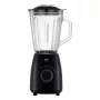 ELDOM BK6 NOXAR Frullatore a bicchiere, 1,8 L vetro temperato, nero, 22000 rpm, Pulse