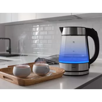 ELDOM C420 KETTY GLASS bollitore senza filo 1,7 L 2200 W