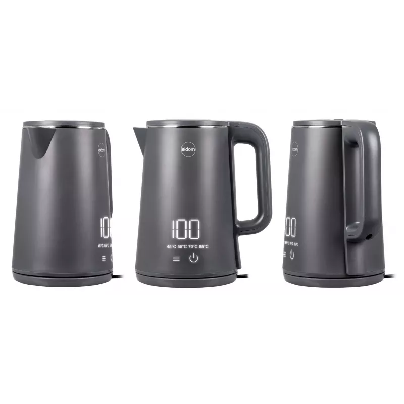ELDOM C515S Bollitore senza filo grigio 1,8L 2000W