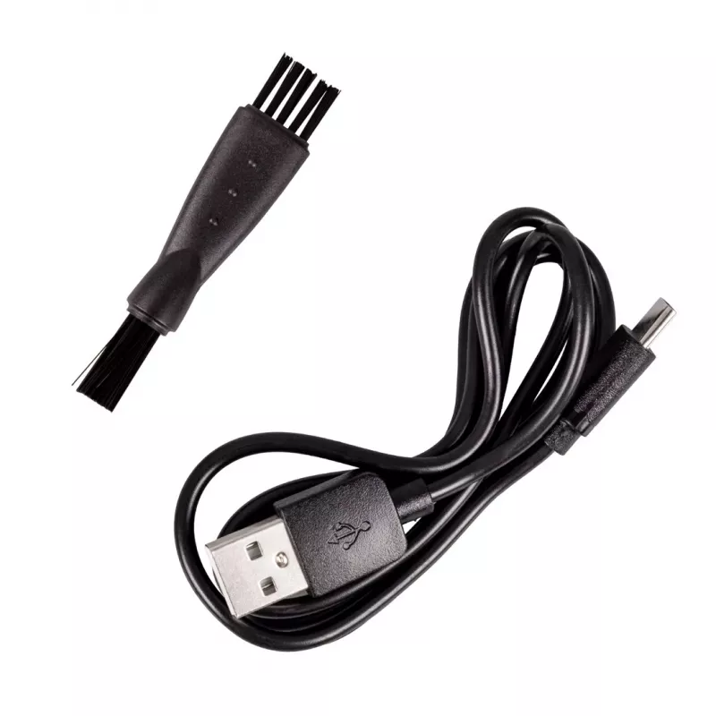 ELDOM G60 Rasoio elettrico per viso e testa, 7 lame, display LED, blocco da viaggio, IPX6, autonomia 120 min