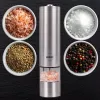 ELDOM macinino elettrico MP24 Grind pepe, sale - argento