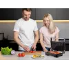 Eldom GK110 griglia di contatto, 800 W, nero/argento