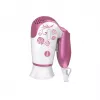 ELDOM HT82R asciugacapelli 1200W manico pieghevole, 2 livelli di calore e velocità, livello aria fredda, bianco/blu