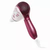 ELDOM HT82R asciugacapelli 1200W manico pieghevole, 2 livelli di calore e velocità, livello aria fredda, bianco/blu