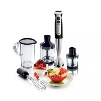 Eldom BL250 VEXI Frullatore multifunzione, 800 W, nero/argento