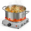 ELDOM PG13 UNNA fornello elettrico 1000W, argento