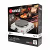 ELDOM PG13 UNNA fornello elettrico 1000W, argento