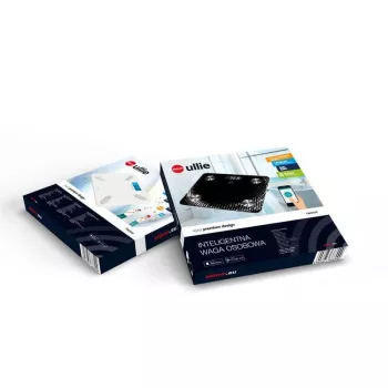 ELDOM Bilancia pesapersone smart TWO550B ULLIE con 12 valori corporei, Bluetooth e app