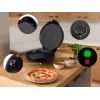 ELDOM ST1000 Pizzo Macchina per pizza, 1450 W, piastra da 32 cm, nero
