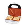 Eldom ST11B Ruddy tostapane per sandwich, 750 W, bianco, piastre in ceramica