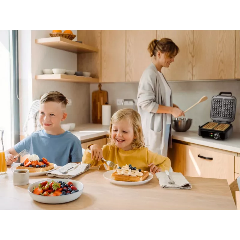 ELDOM WA900 waffle maker 1200W nero