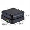 ELDOM WA900 waffle maker 1200W nero