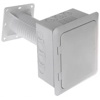 Scatola di installazione elettrica per isolamento termico KUZ-VOI-KB - scatola di installazione per cappotto termico, PP privo di alogeni, arancione