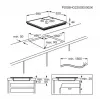 Electrolux EIV64453 piano cottura a induzione da incasso nero 60 cm 4 zone