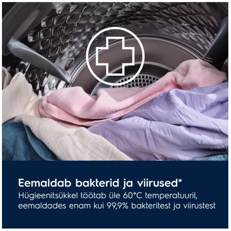 Electrolux EW7D495UDE Asciugatrice a pompa di calore, 9 kg, A++