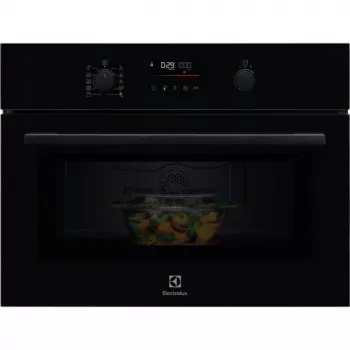 Electrolux LVM6E46Z Microonde combinato da incasso con grill, 46 L, 900 W, comandi touch, nero