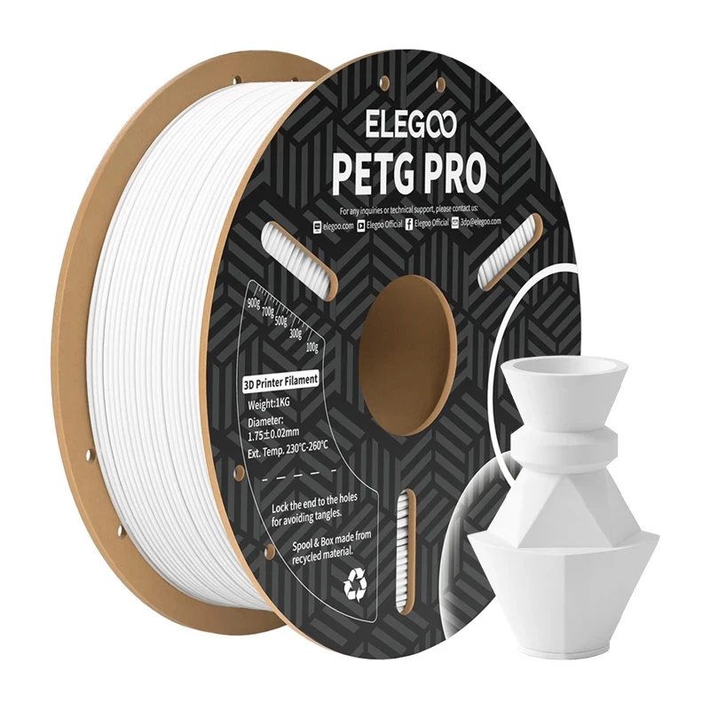 ELEGOO PETG Pro filamento (bianco)
