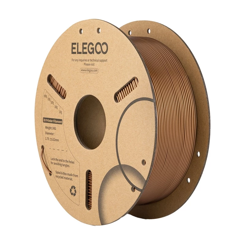 ELEGOO PLA Bronze Filamento 1,75mm 1kg