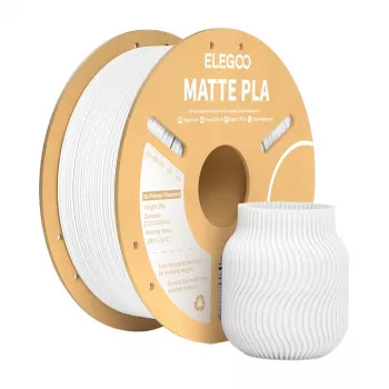 Filamento ELEGOO PLA Matte bianco 1,75 mm 1 kg