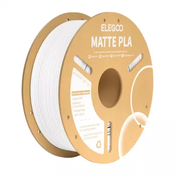 Filamento ELEGOO PLA Matte bianco 1,75 mm 1 kg