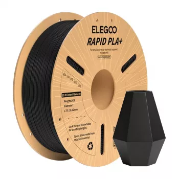 ELEGOO Rapid PLA+ filamento (nero)
