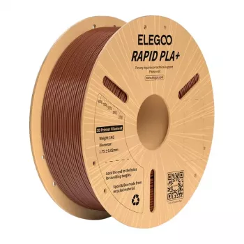 Filamento ELEGOO Rapid PLA+ (marrone) 1,75 mm 1 kg
